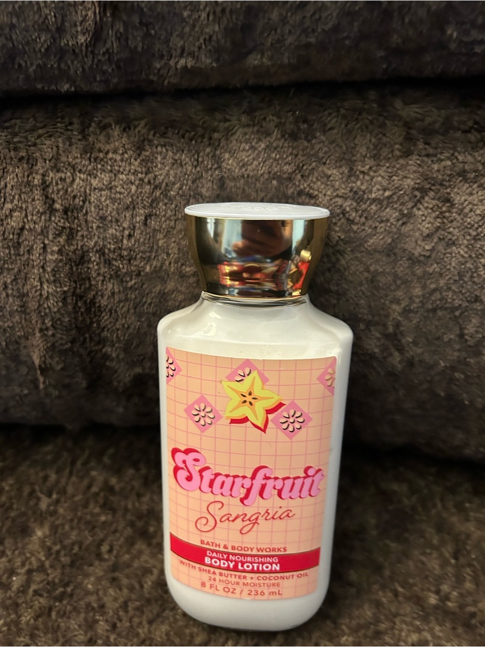 Bath & Body Works Starfruit Sangria Body Lotion - Pink & Gold